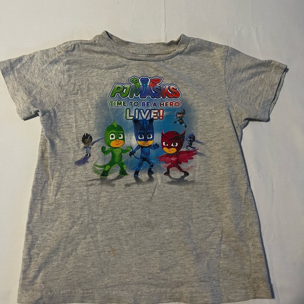 PJ masks kids shirt sleeve tee shirt